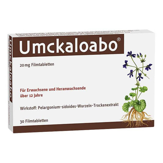 움카로아보 20mg 필름정 30정 (호흡기 건강) 독일약국 정품 독일직구 마이아포