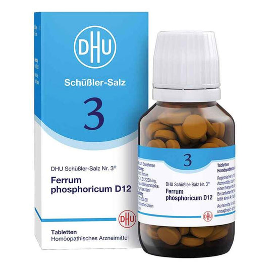 DHU 쉬슬러솔트 3번 인산철 D12 타블렛 200정 독일약국 정품 독일직구 마이아포