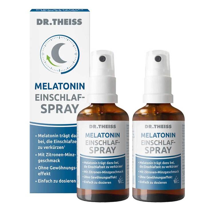 닥터타이스 멜라토닌 수면 유도 스프레이 NEM 2x50ml 독일약국 정품 독일직구 마이아포