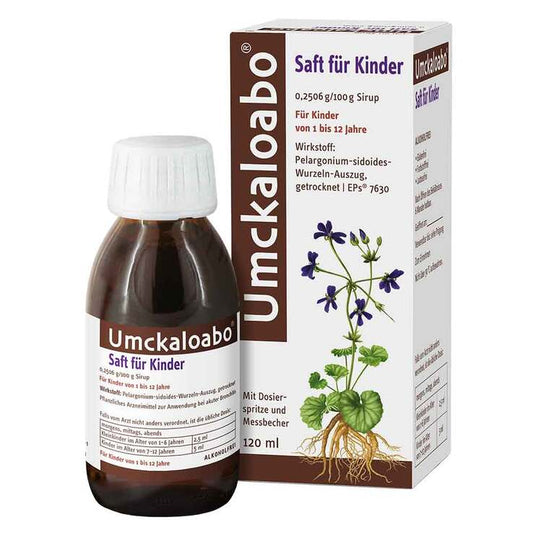움칼라보 어린이용 기관지 시럽 120ml 독일약국 정품 독일직구 마이아포