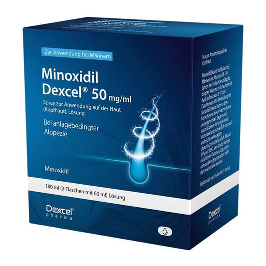 미녹시딜 덱셀 50mg/ml 두피용 스프레이 독일약국 정품 독일직구 마이아포