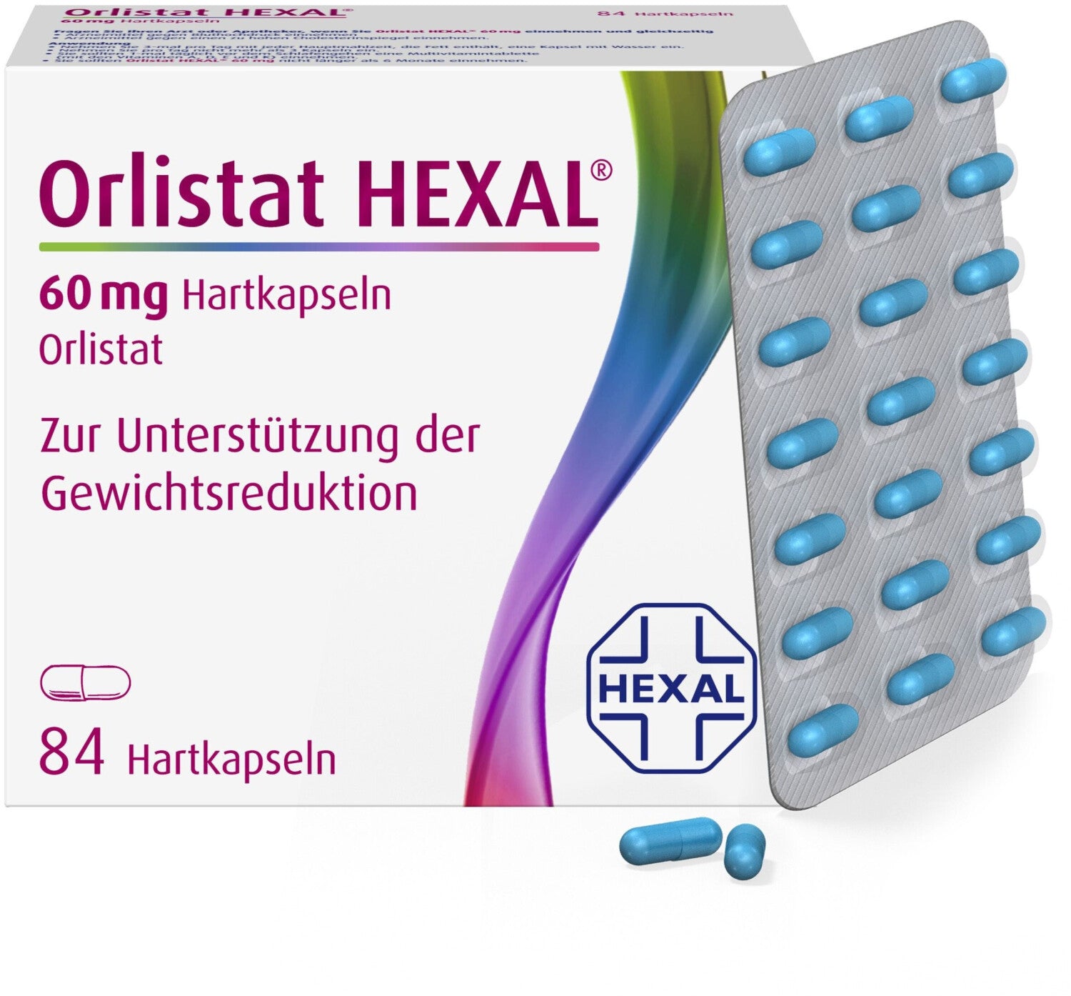 Orlistat 헥살® 60mg 하드 캡슐 84개입_ 체중 감량 지원 독일약국 정품 독일직구 마이아포