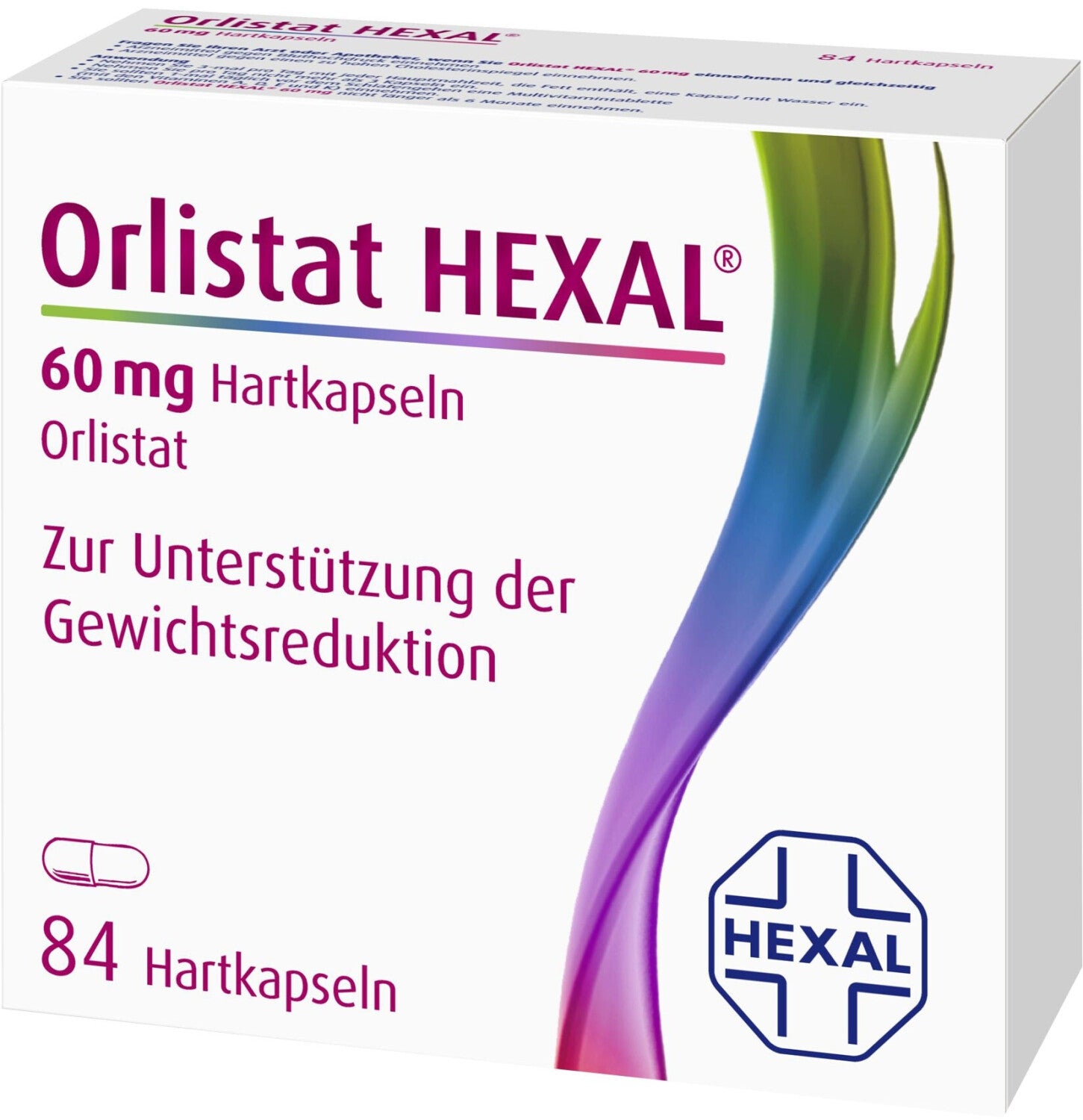 Orlistat 헥살® 60mg 하드 캡슐 84개입_ 체중 감량 지원 독일약국 정품 독일직구 마이아포