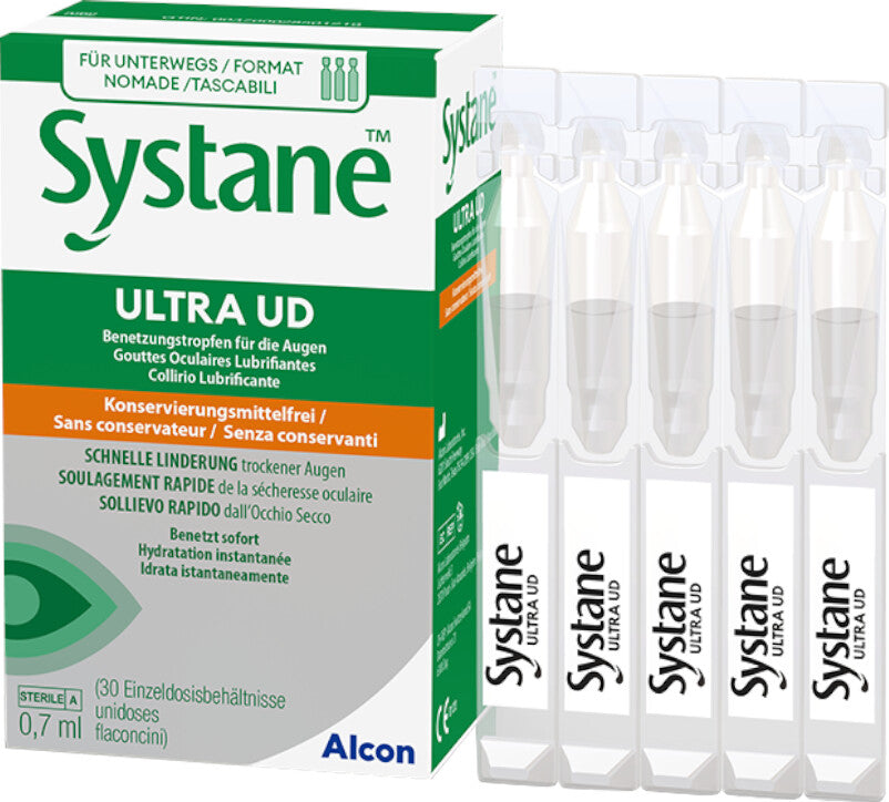 시스테인 울트라 UD 인공눈물 0.7ml x 30개 독일약국 정품 독일직구 마이아포