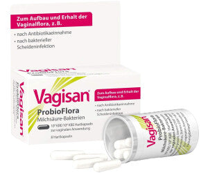 바기산 ProbioFlora 유산균 질 캡슐 8개입 독일약국 정품 독일직구 마이아포